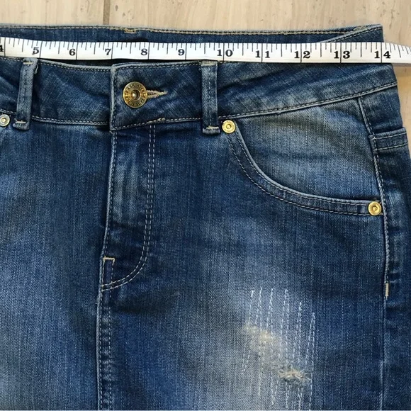 Long maxi denim skirt Supertrash - Picture 11 of 13